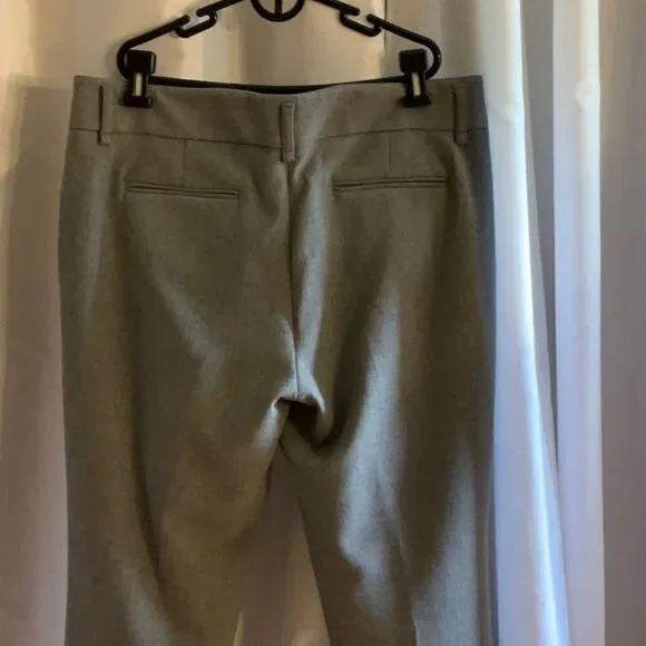 LOFT size 10 tall gray winter weight pants - Picture 7 of 10
